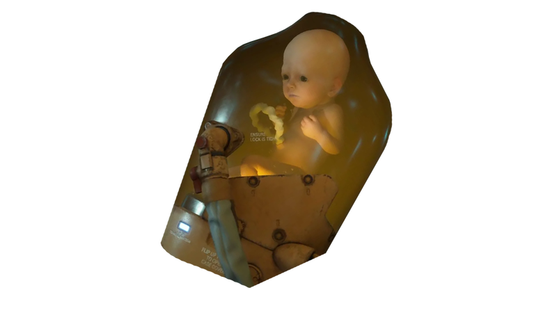 Illustration for article titled 'Shop Contest: Death Stranding Baby
